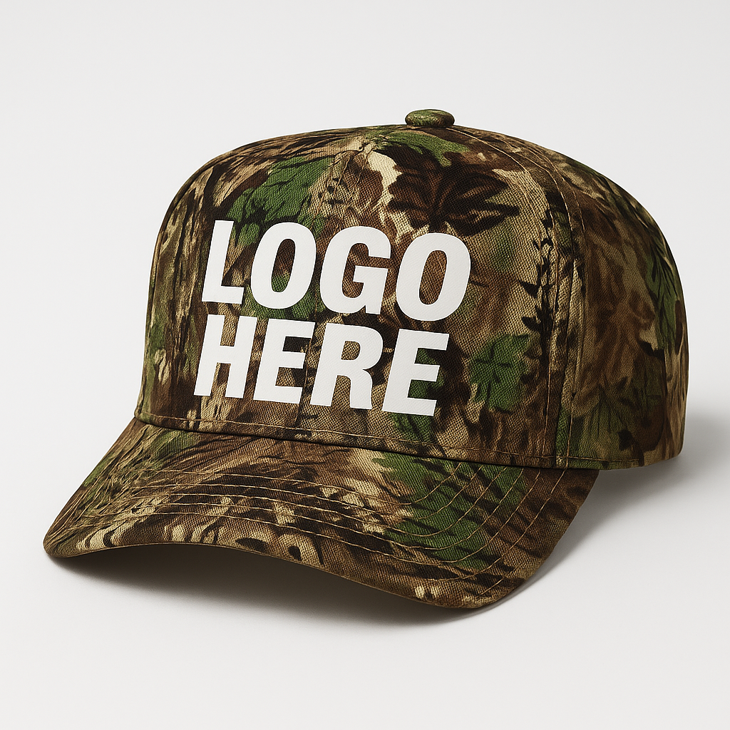5 PANEL CANVAS TRUCKER CAPS