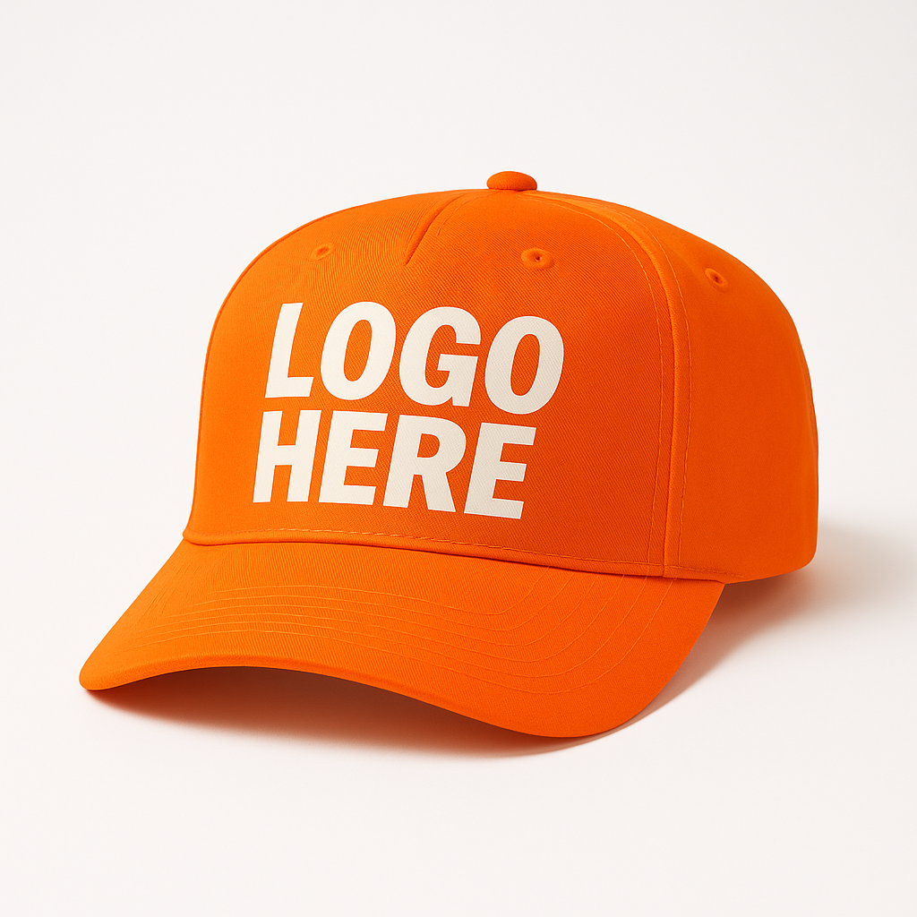 5 PANEL CANVAS TRUCKER CAPS