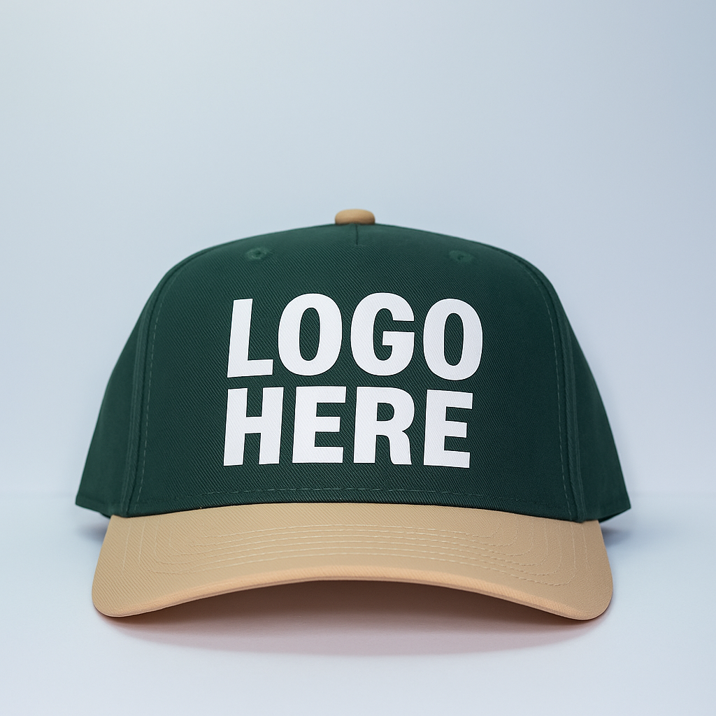 5 PANEL CANVAS TRUCKER CAPS