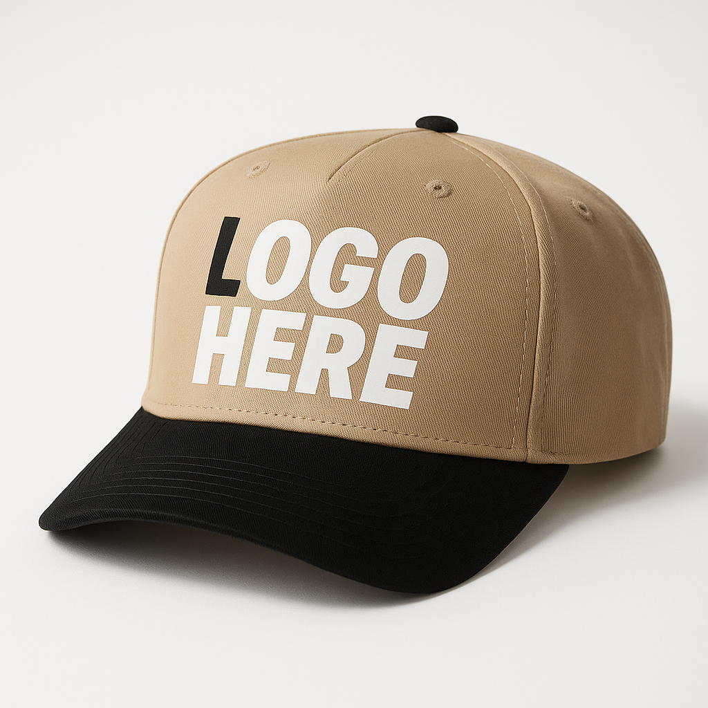 5 PANEL CANVAS TRUCKER CAPS